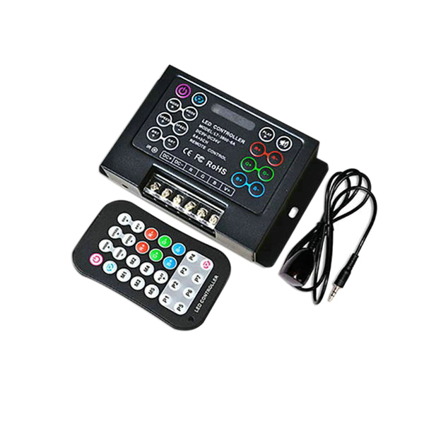 LT-3800-6A, LED RGB Strip Lights Controller, High-end 8A*3CH Controller for LED Lights ( Discontinued, BC-380-8A to Replace)